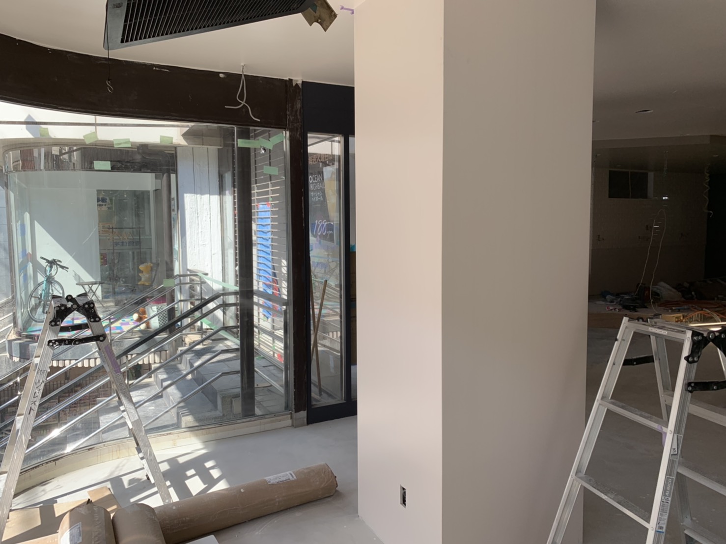 世田谷区　店舗塗装